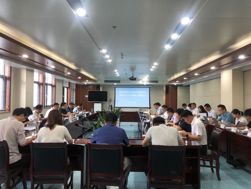 皖投置業(yè)公司召開2021年第六期黨總支中心組學(xué)習(xí)暨集團(tuán)公司包保督導(dǎo)問題反饋會